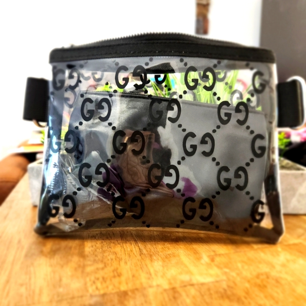 Final Sale nspired clear crossbody